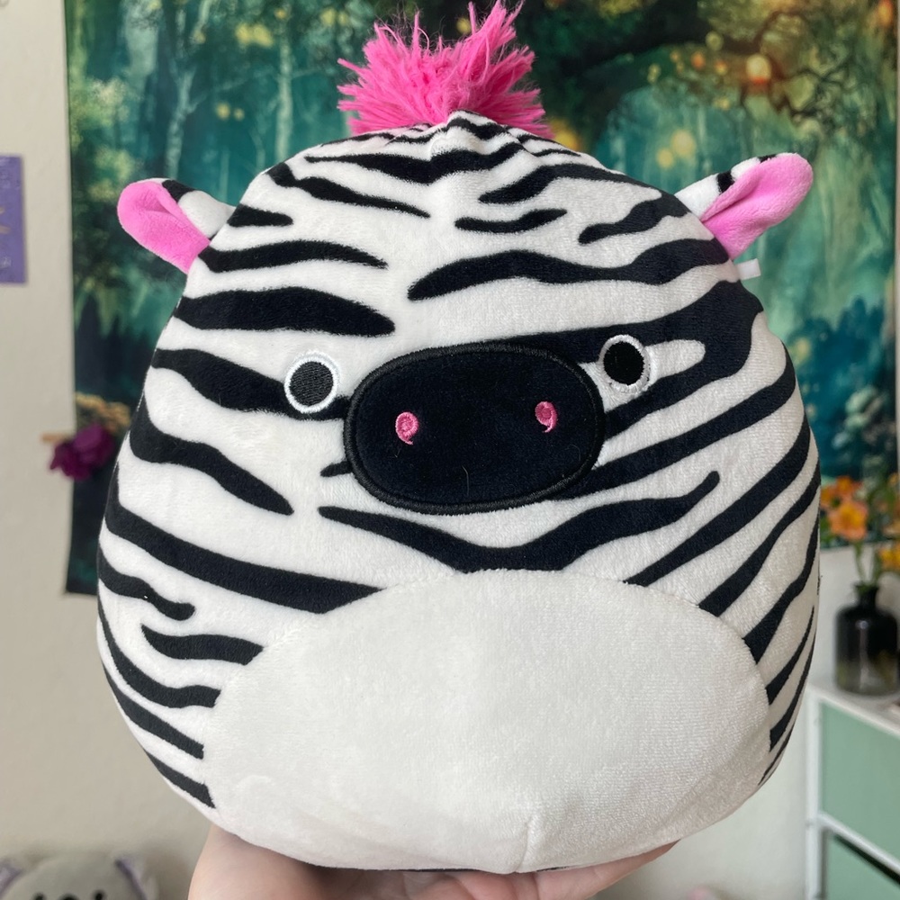 (SOLD) Squishmallows Tracey the Zebra 7” Stuffed Plush